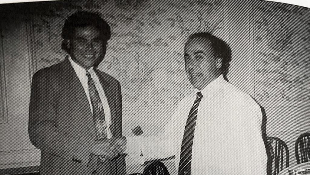 The Bank Of Cyprus foundation Trophy, Captain with winner George Georgiou