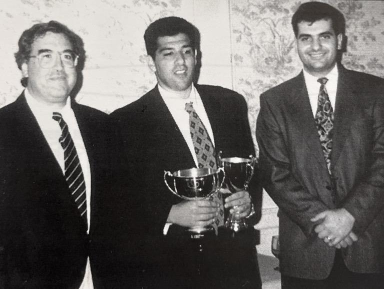 The Masters, Captain with winner Tom Chrisostomou and Peter Yiannis