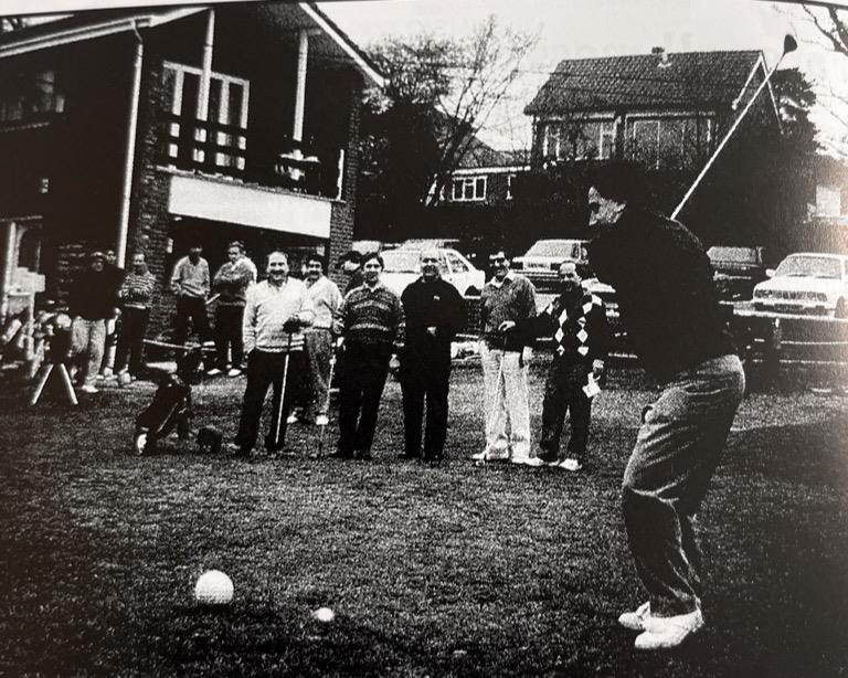 1990 Captain Peter Sandamas at the very first Captain's drive