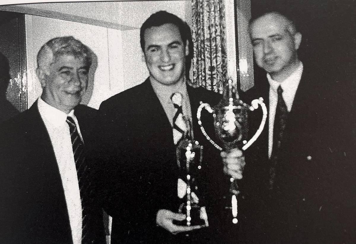 Foundation Trophy, Captain with Winner Mario Theodorou & Panicos Georgallis