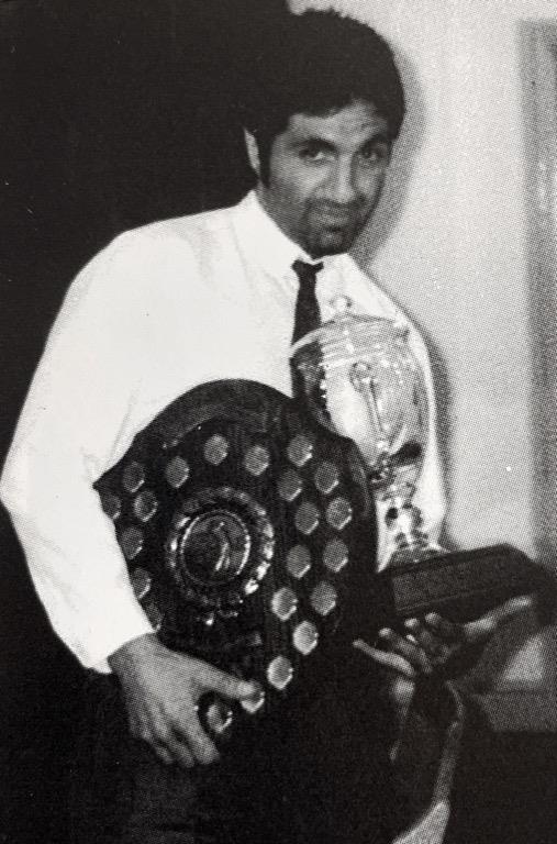 Challenge Shield, winner Andy Georgiou