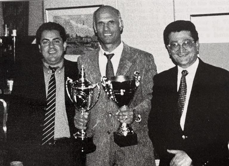 Foundation Trophy, Captain with winner Varnavas Christophi and Spyros Neophytou