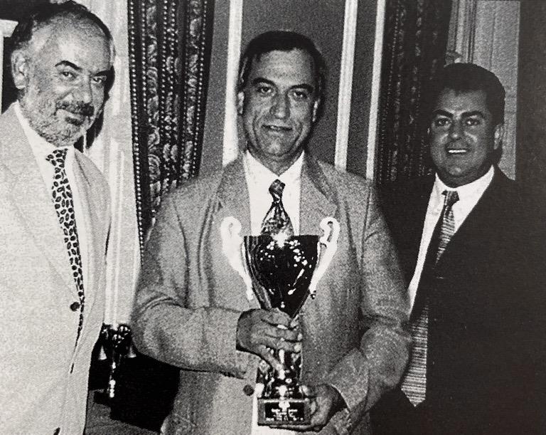 Cypressa Cup, Panicos Katsouri with Winner Nick Kleanthous and Captain