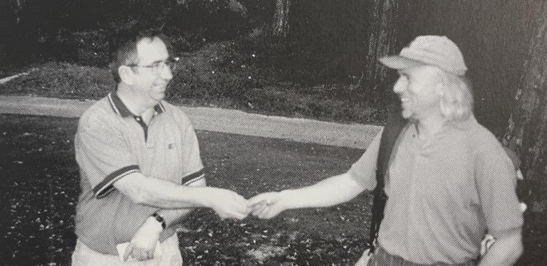 Fourball Better Ball winners, Peter Sandamas & Michael Tsangarides