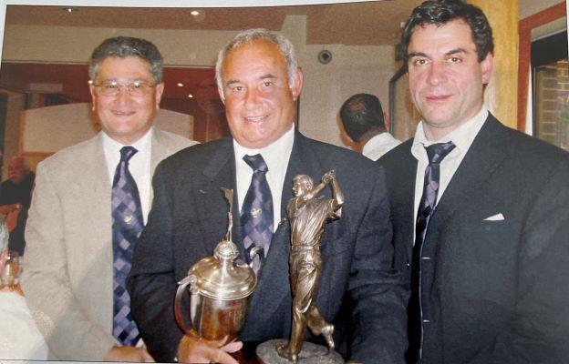 Captains Cup , Spyros with Winner Panayiotis Krase & Captain