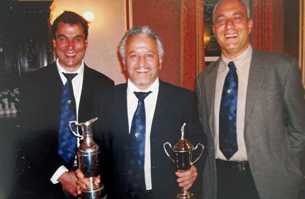 Cypressa Cup, The Captain with winner Errol Ahmet & The President