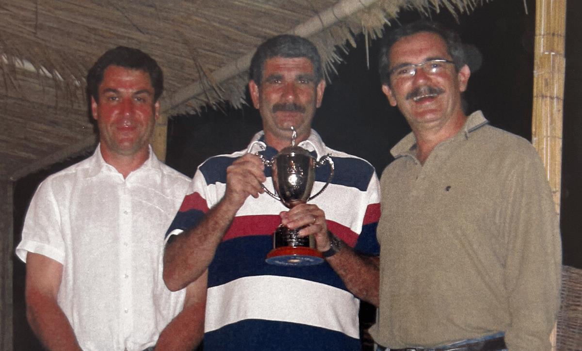 Dubai Holiday, The Captain with Winner Savva Savva & Robert Kyprianou