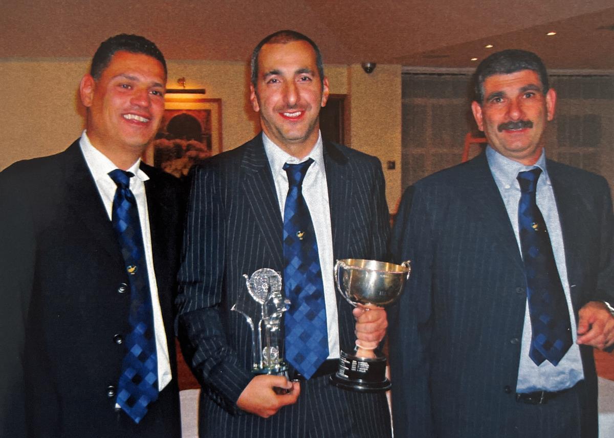 The Masters, Andy Odysseos with Winner Andy Lanitis & The Captain