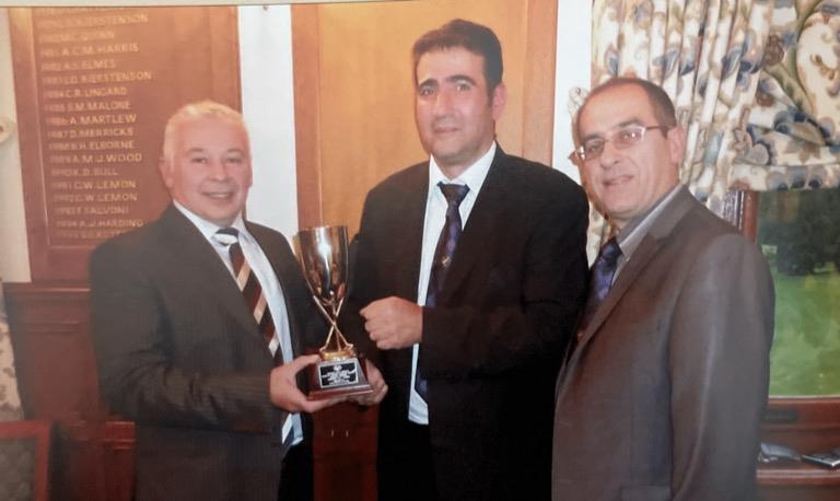 The Autumn Trophy, Louis Pavlouri with Winner Abe Basri & The Captain