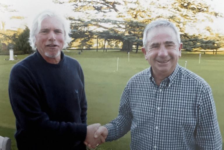 Fourball Better Ball winners, Michael Tsangarides & Peter Sandamas 