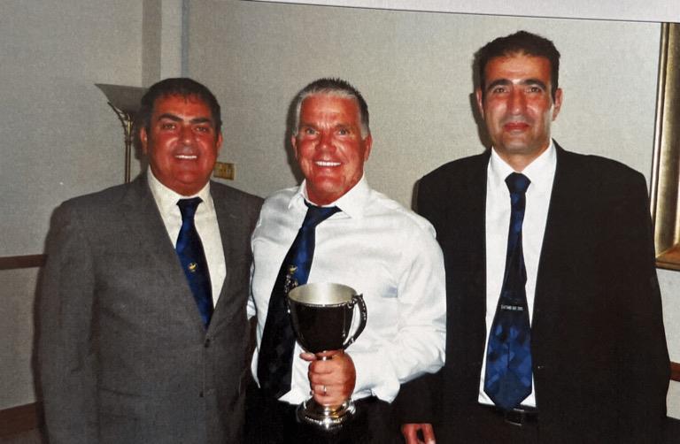 Cypressa Cup, The President with Winner Steve Webster & The Captain