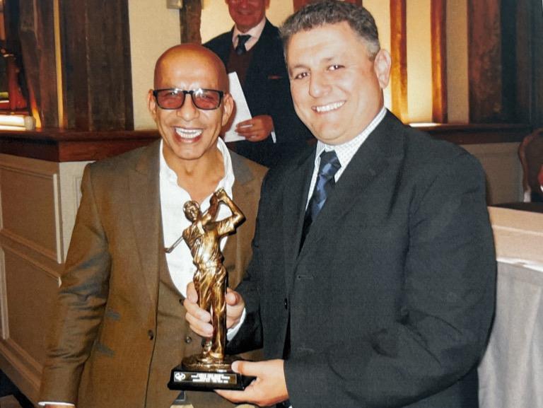 Challenge Shield, George Philippou with Winner Pan Panteli