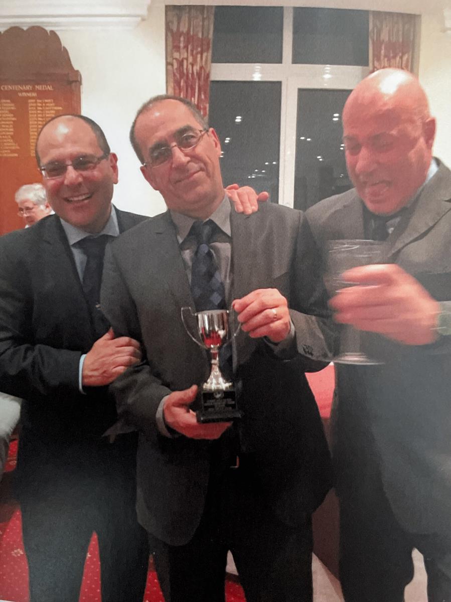 Liveras Foundation Trophy, The Captain with 3rd place Vange Evangelou & George Georgiou