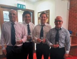 Masters Cup Best Team, Gilly Takkas, Melis Menelaou, Ben Webster & Errol Ahmet