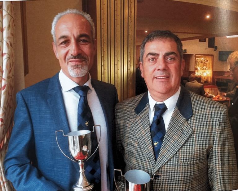 Fourball Better Ball Runners Up, Yiannos Giorgiallides & Chris Antoniou