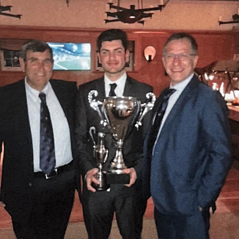 Spring Classic, Takis Kleanthous with Best Gross Winner Michael Kyriacou & The Captain