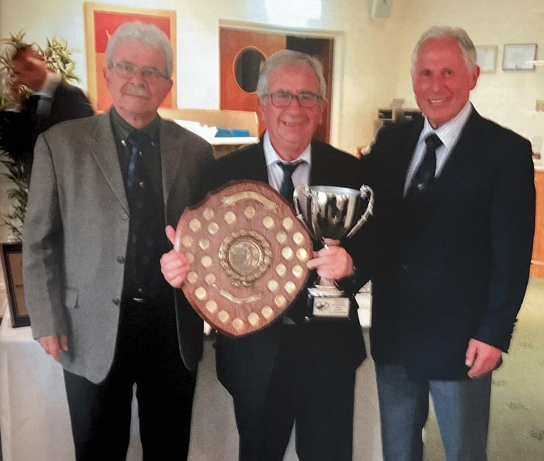 Challenge Shield, Andreas Stylianou with Winner Peter Sandamas & Michael Matthews