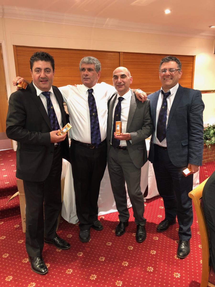 Liveras Foundation Trophy, Best Team Melis Menelaou, Savva Savva, Mario Kyprianou & Pan Panteli 