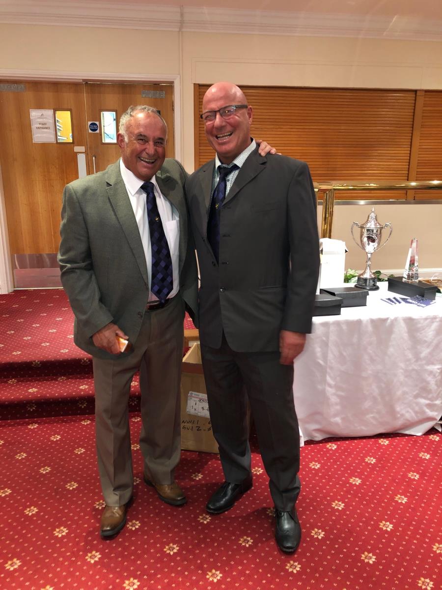 Liveras Foundation Trophy, Nearest to pin winner Panayiotis Krase with The Captain