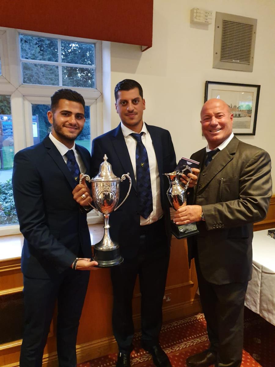 The Masters Cup, Harry Philippou with Winner Alex Constantinou & The Captain